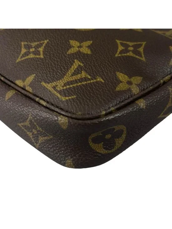 Louis Vuitton Pochette Handbag Brown Pouch - Picture 7 of 16